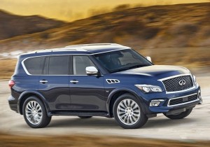 The Infi niti QX80 delivers plenty of space in a luxurious package.