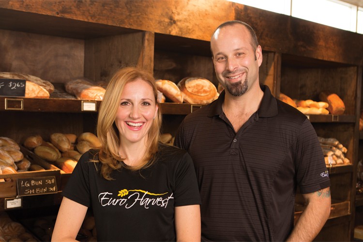 Rose and Mauro Candido, owners of Euro Harvest Bakery