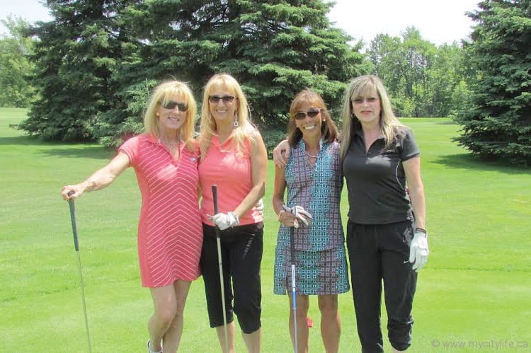 Left to right: Heidi Bryans, Mary Baldisarre, Shirley Steele and Laurie Regan