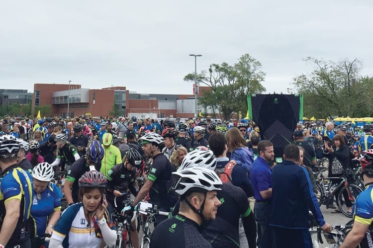 Riders collectively raised over $19 million for the annual charity fundraiser
