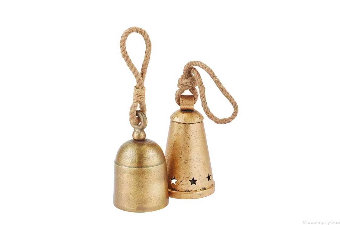 Gold Galvanized Bell